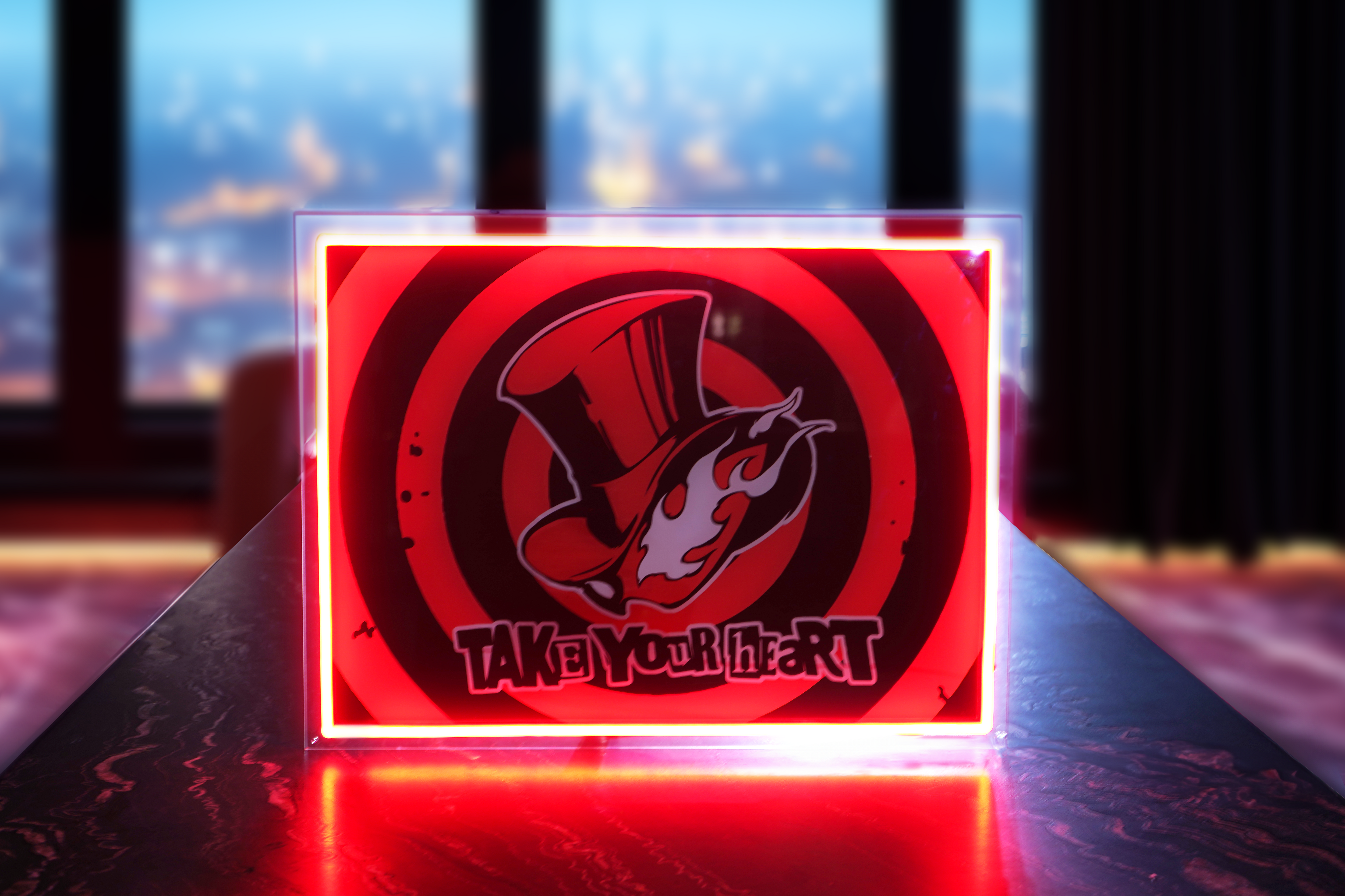 Calling Card Neon LED Poster 2FT (Persona 5 Royal)