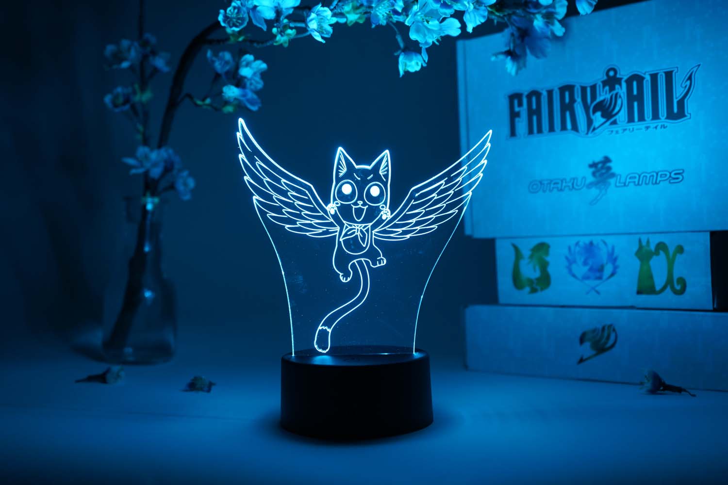 Happy Otaku Lamp (Fairy Tail)
