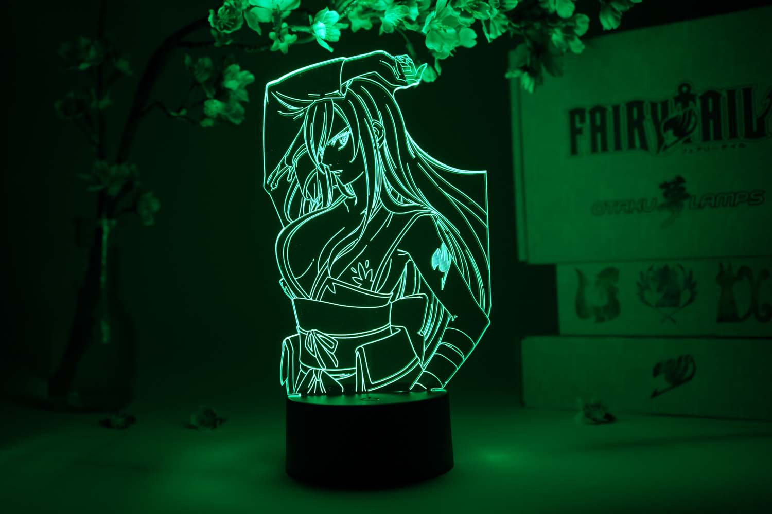 Erza Kimono Otaku Lamp (Fairy Tail)
