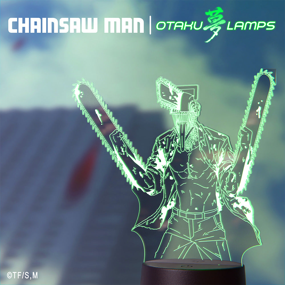 Chainsaw Man x Otaku Lamps [NEW YEARS SPECIAL]!