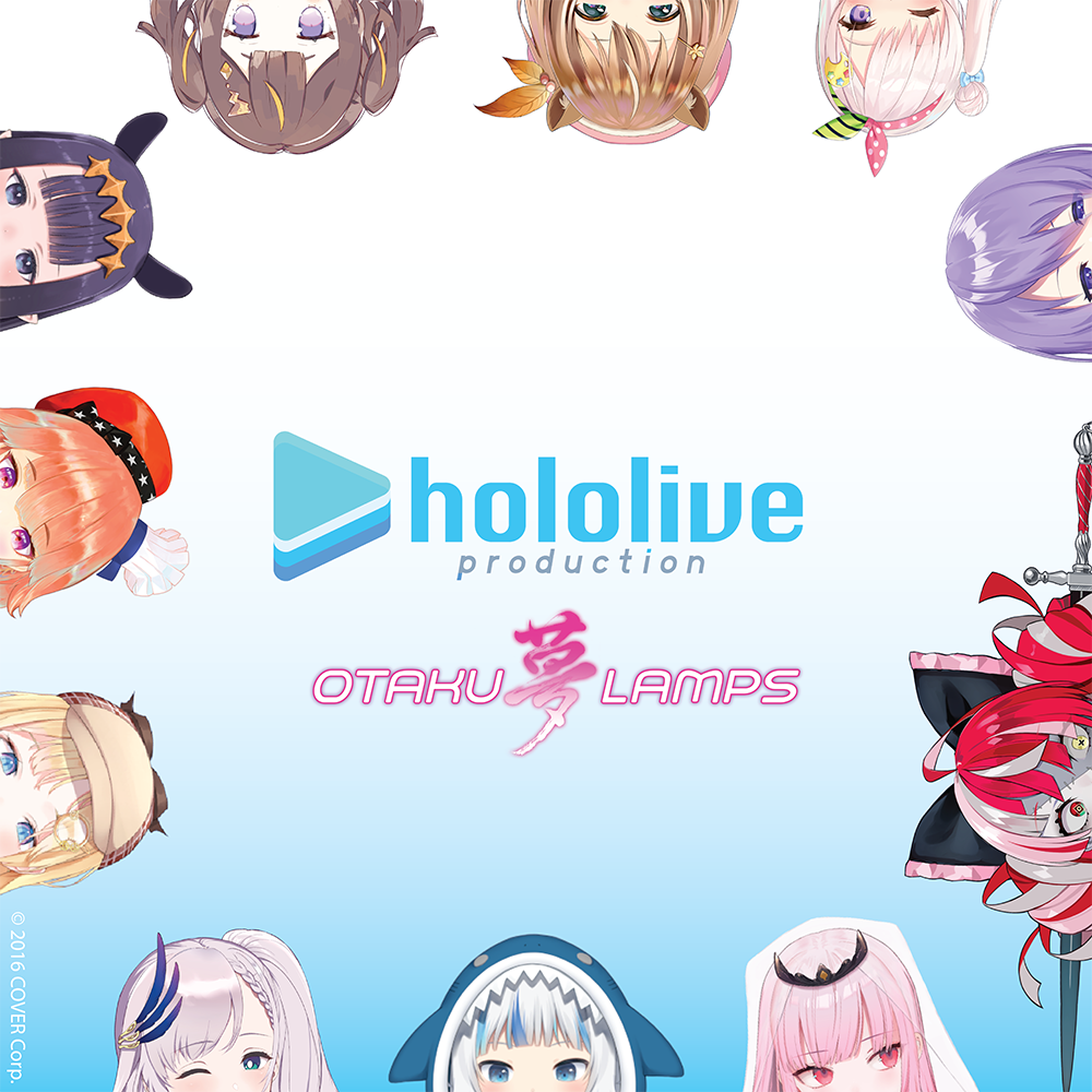 hololive x Otaku Lamps Official LED Collab