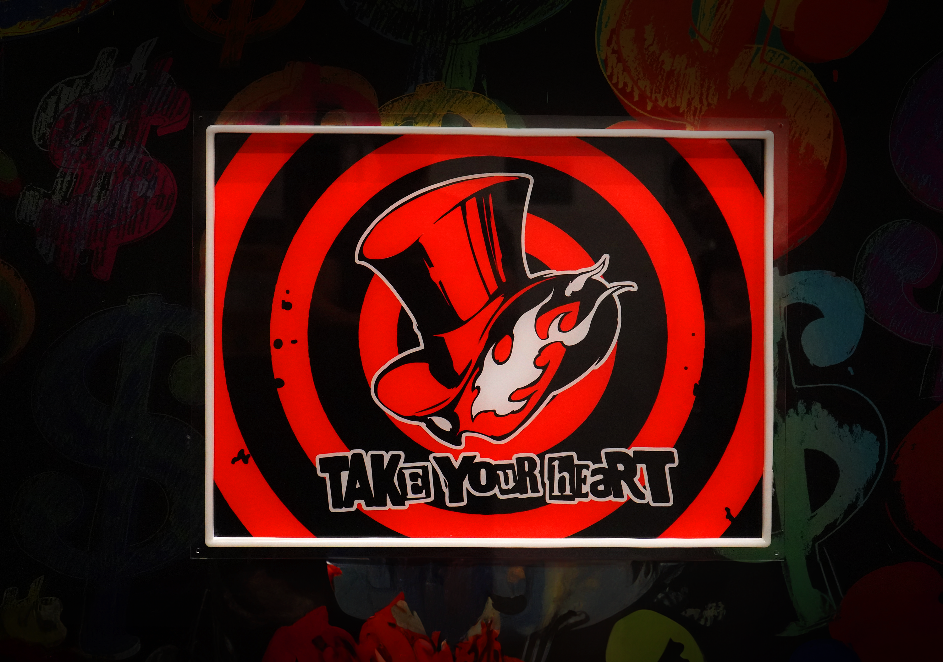 Calling Card Neon LED Poster 2FT (Persona 5 Royal)