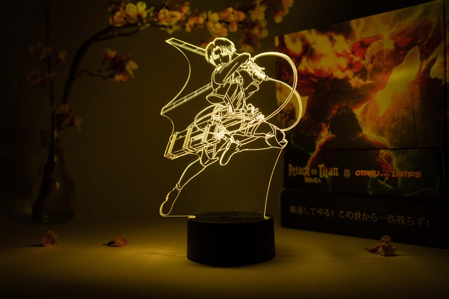 Levi Action Otaku Lamp (Attack on Titan)