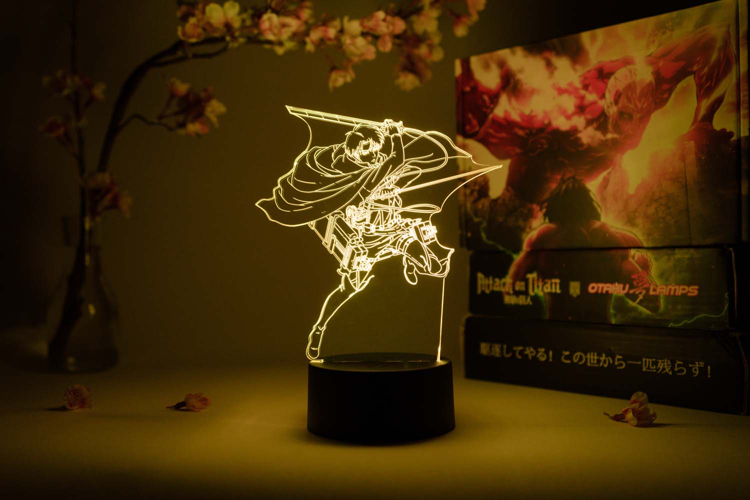 Levi Fidget Spinner Otaku Lamp (Attack on Titan)