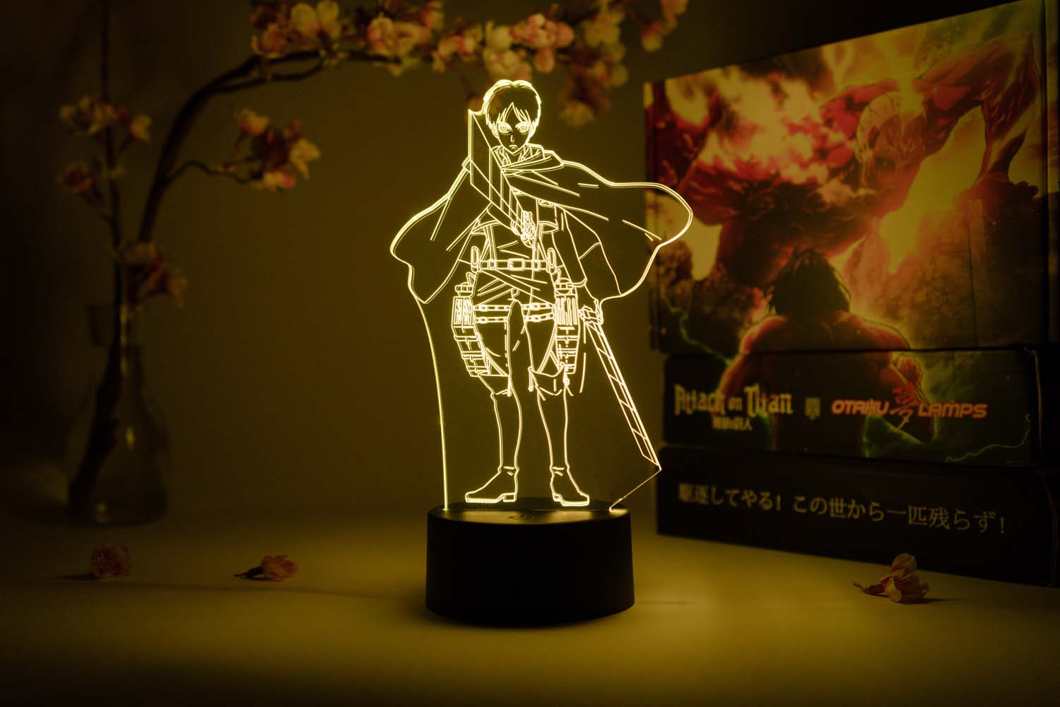 Eren Jaeger Otaku Lamp (Attack on Titan)