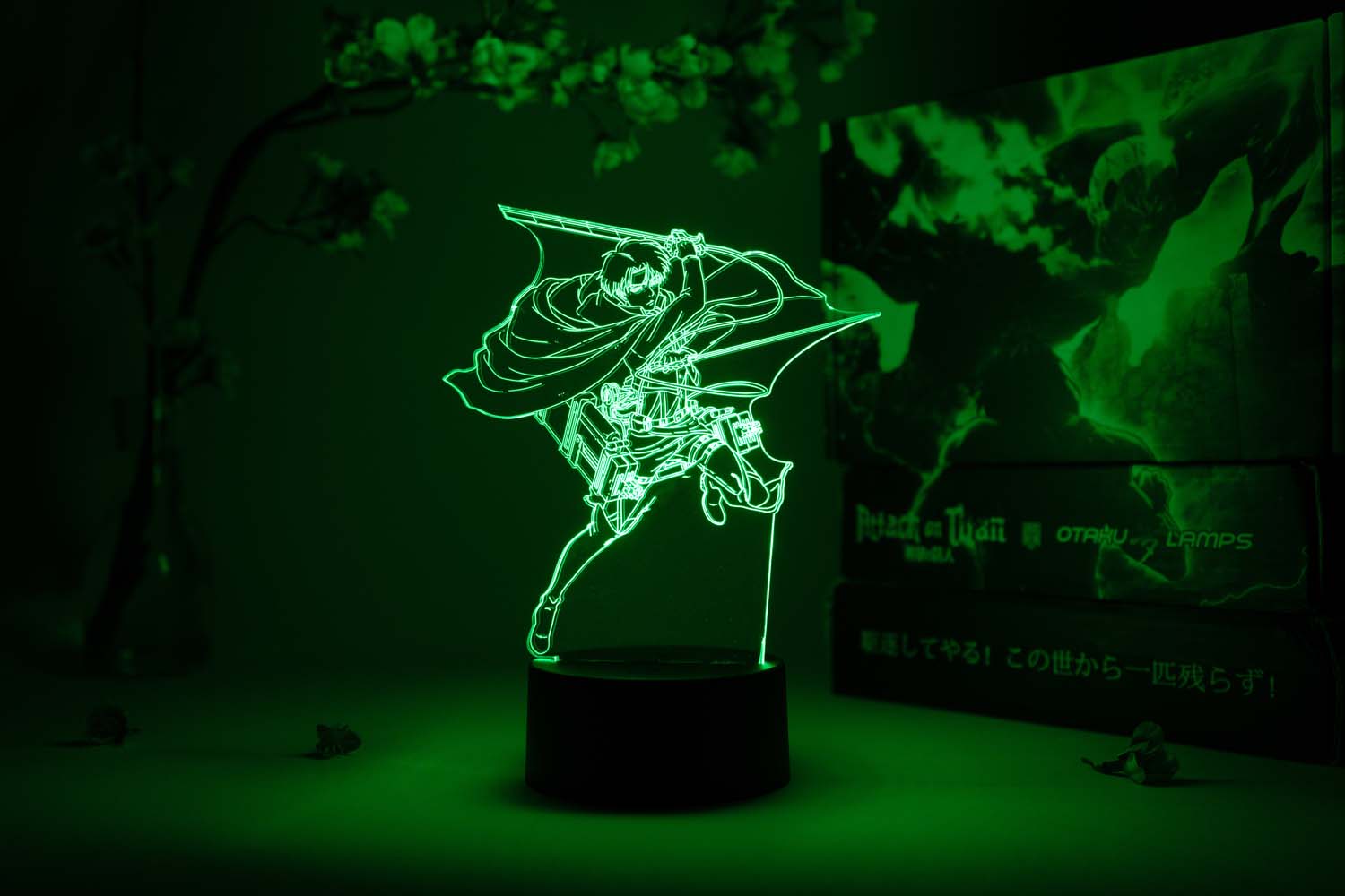 Levi Fidget Spinner Otaku Lamp (Attack on Titan)