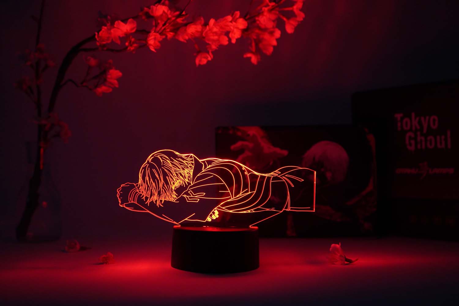 Ken Kaneki Laying Otaku Lamp (Tokyo Ghoul)