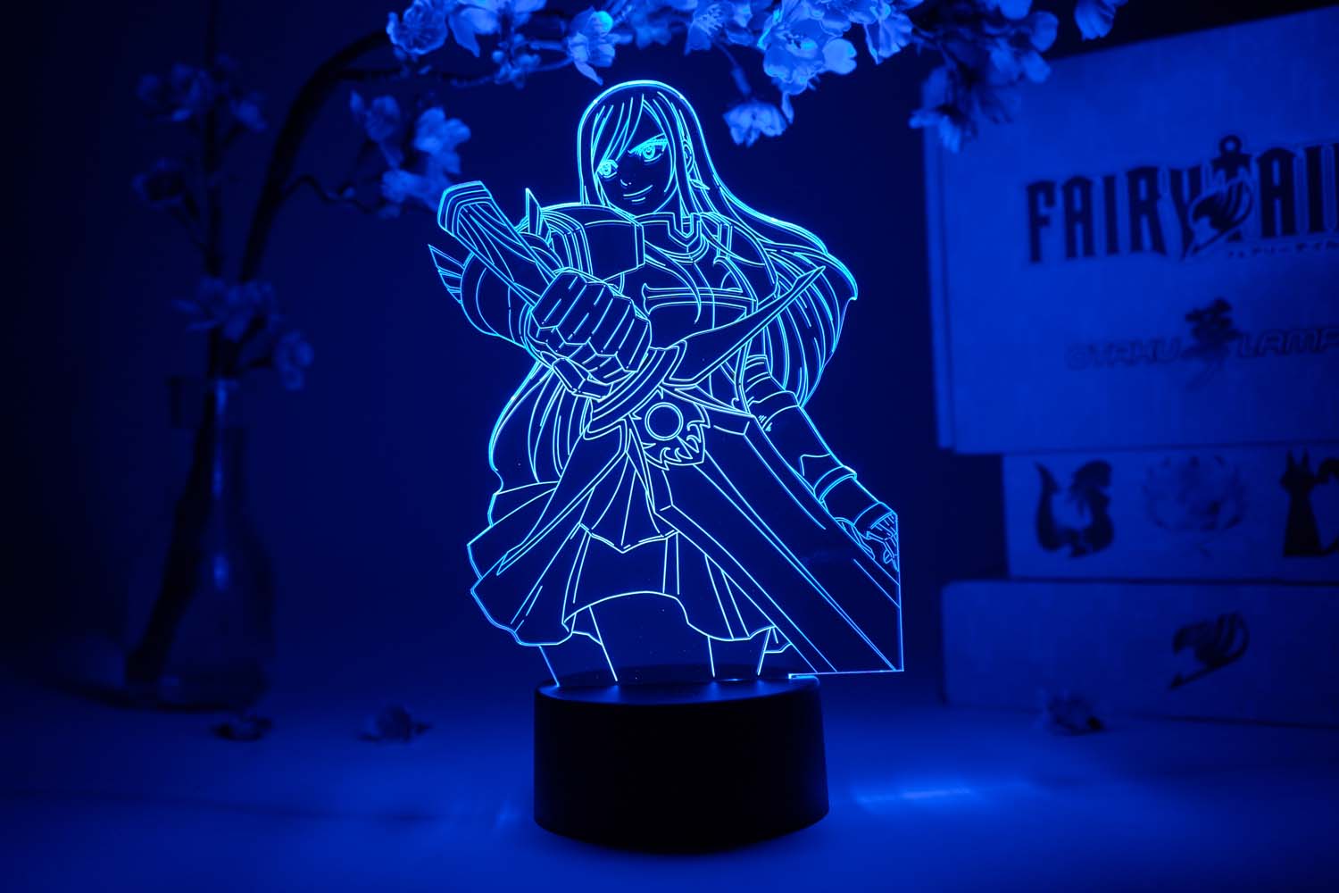 Erza Sword Otaku Lamp (Fairy Tail)