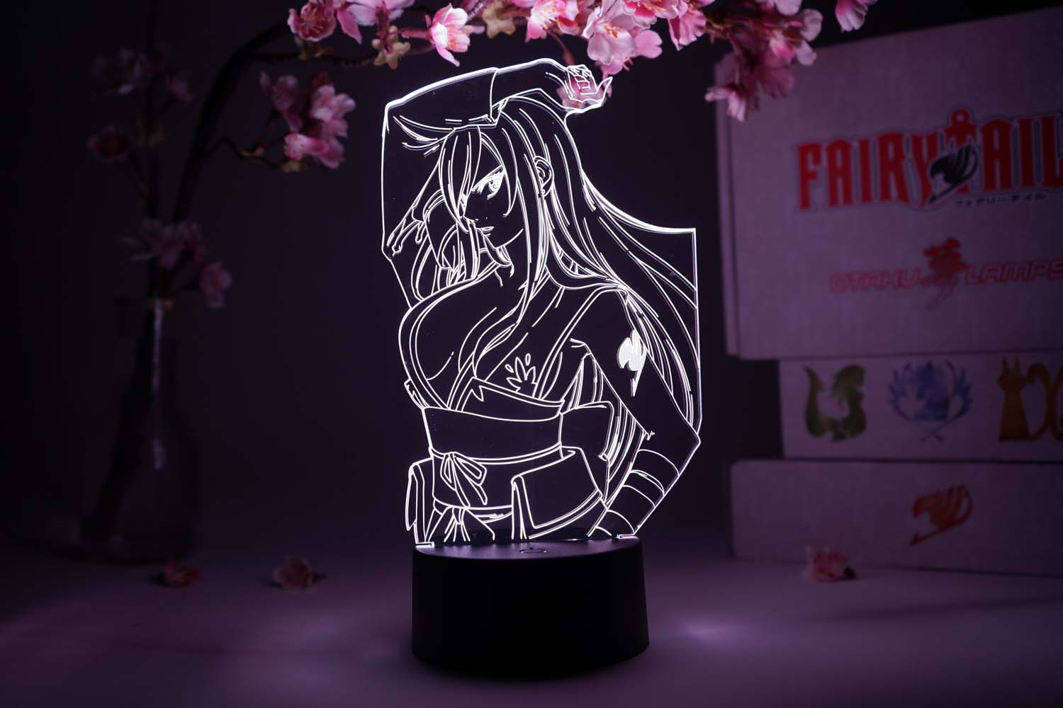 Erza Kimono Otaku Lamp (Fairy Tail)