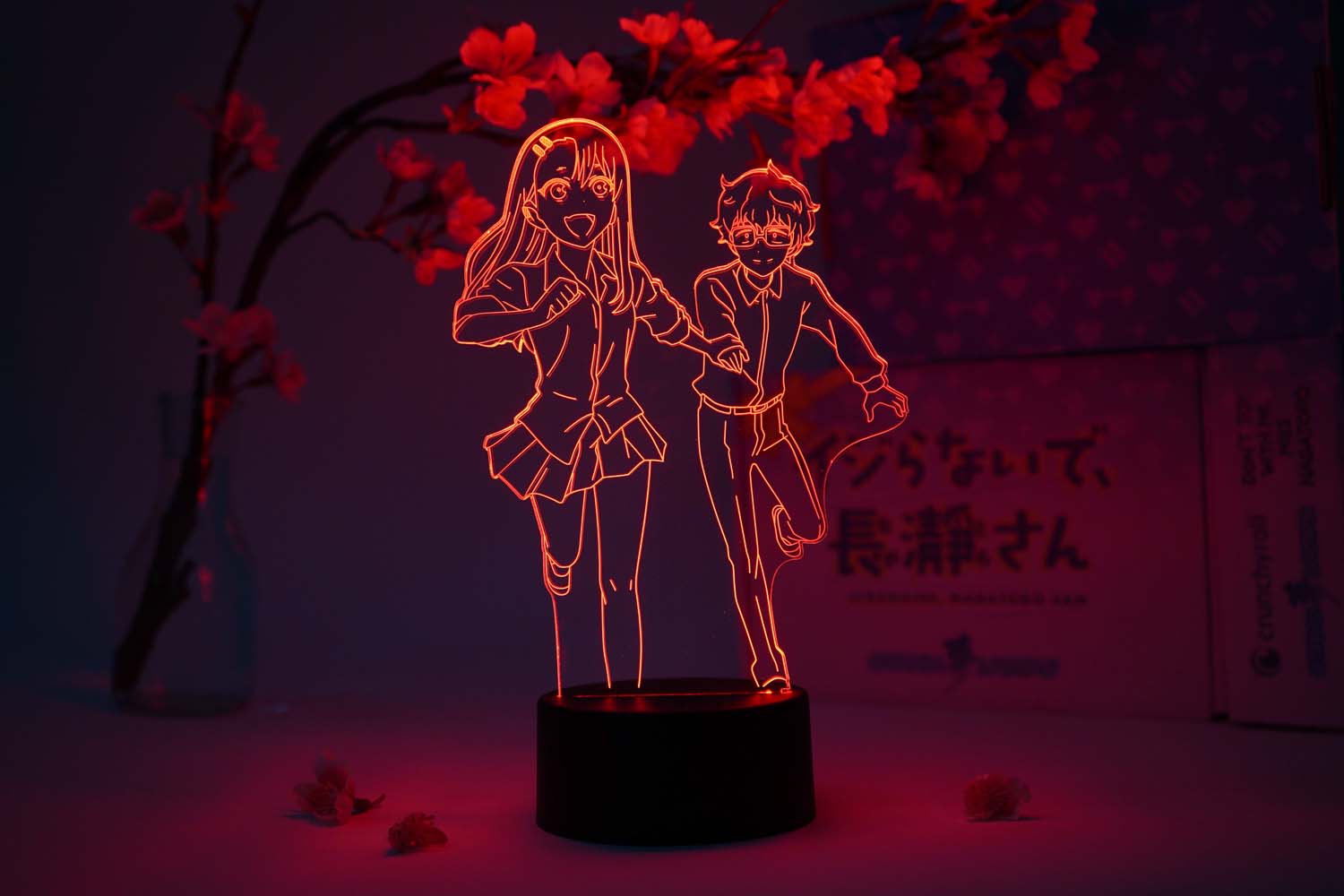 Nagatoro & Senpai Running Otaku Lamp (Don't Toy With Me, Miss Nagatoro)