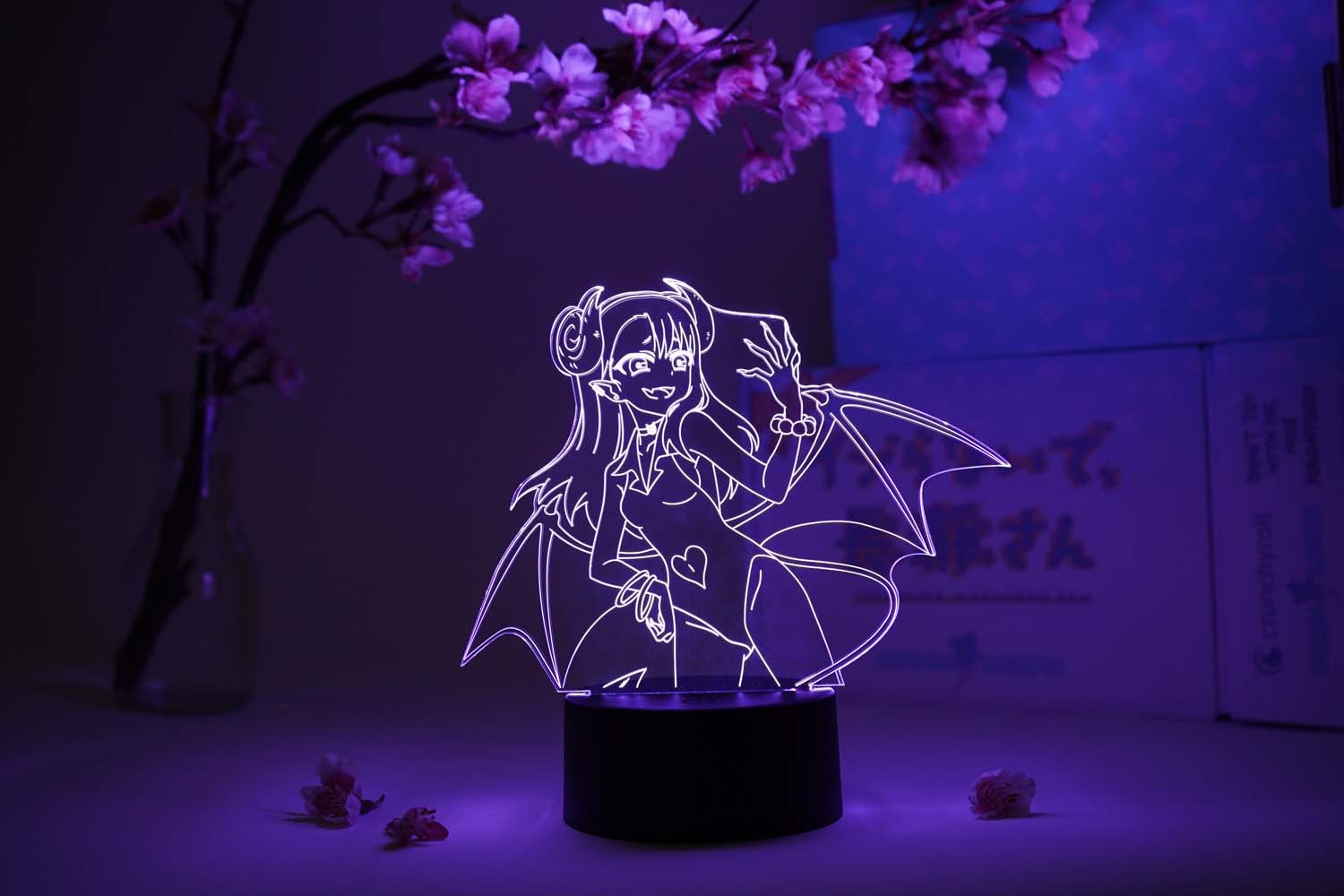 Buy StarLaser Naturoitachi526 Anime Led Night Lamp 16 Color Changing Light  With Remote Control Desk Table LampAcrylic Multi Pack of 1 Online at  Low Prices in India  Amazonin