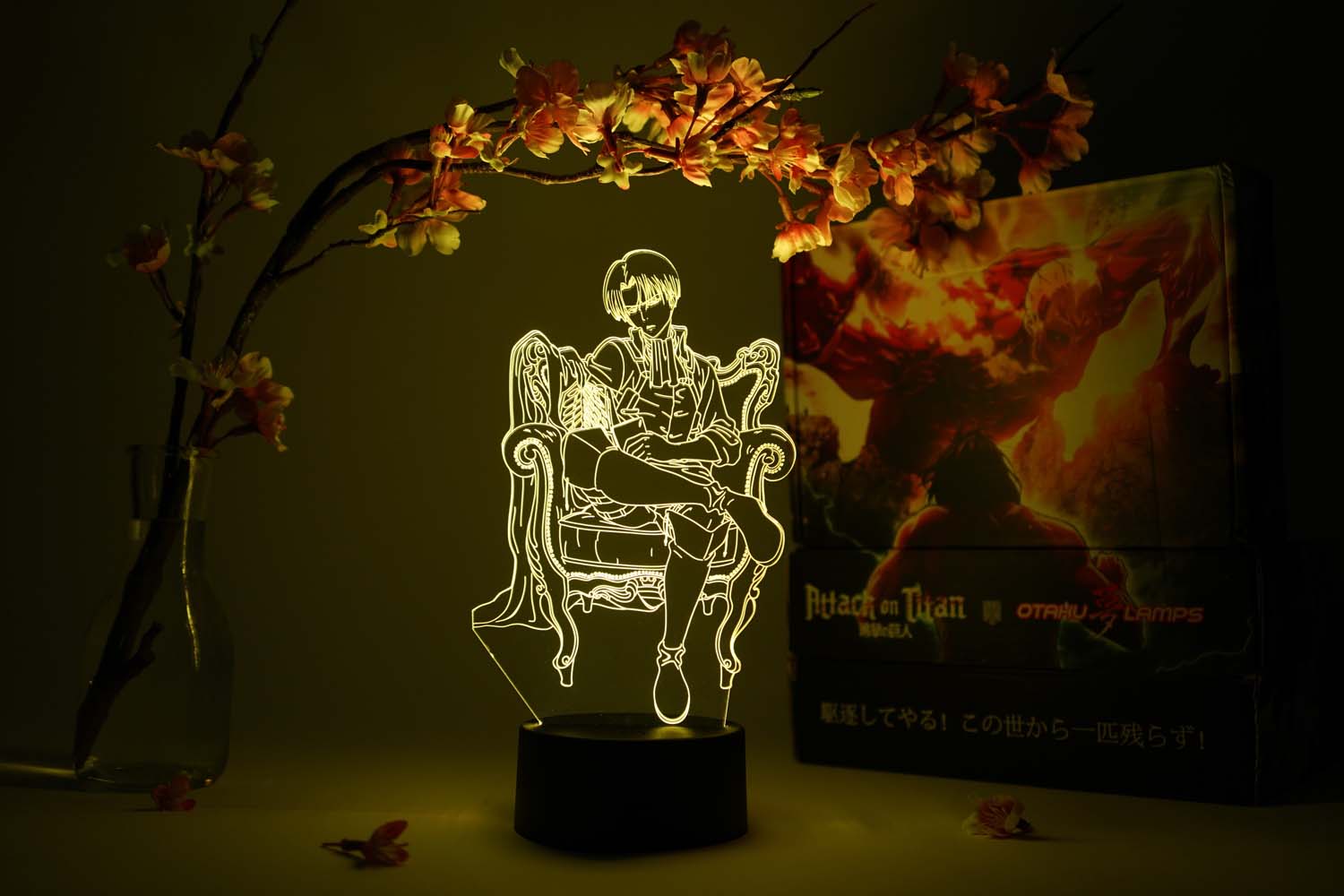 Levi King Otaku Lamp (Attack on Titan)