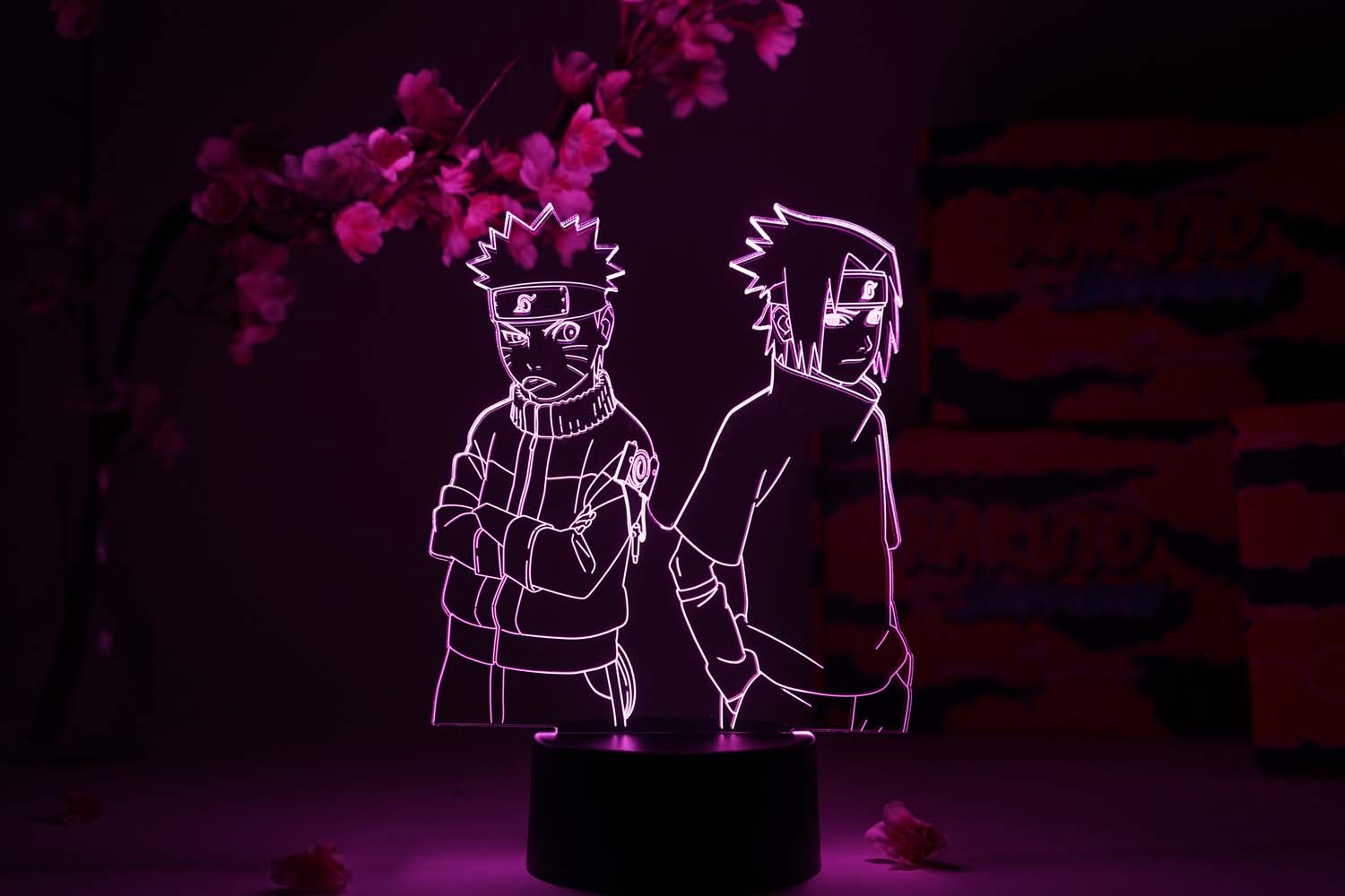 Naruto & Sasuke Young Otaku Lamp (Naruto Shippuden)