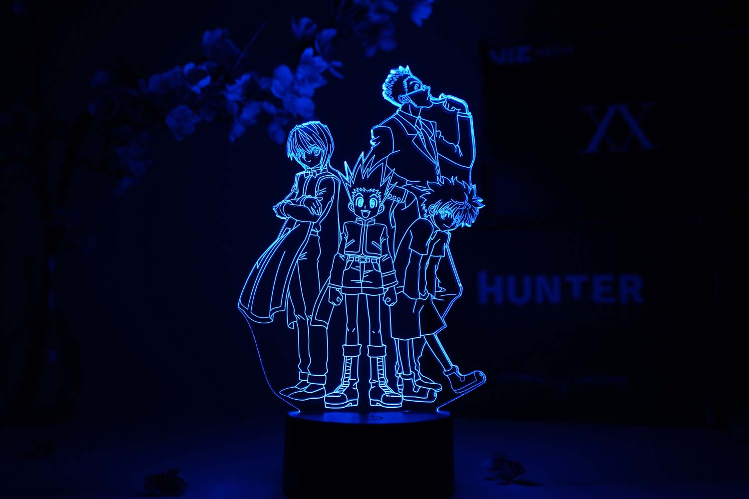 Gon, Killua, Kurapika & Leorio Otaku Lamp (Hunter X Hunter)