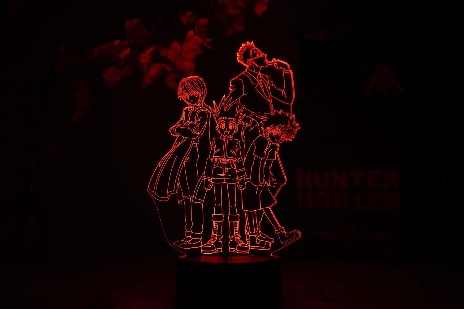 Gon, Killua, Kurapika & Leorio Otaku Lamp (Hunter X Hunter)