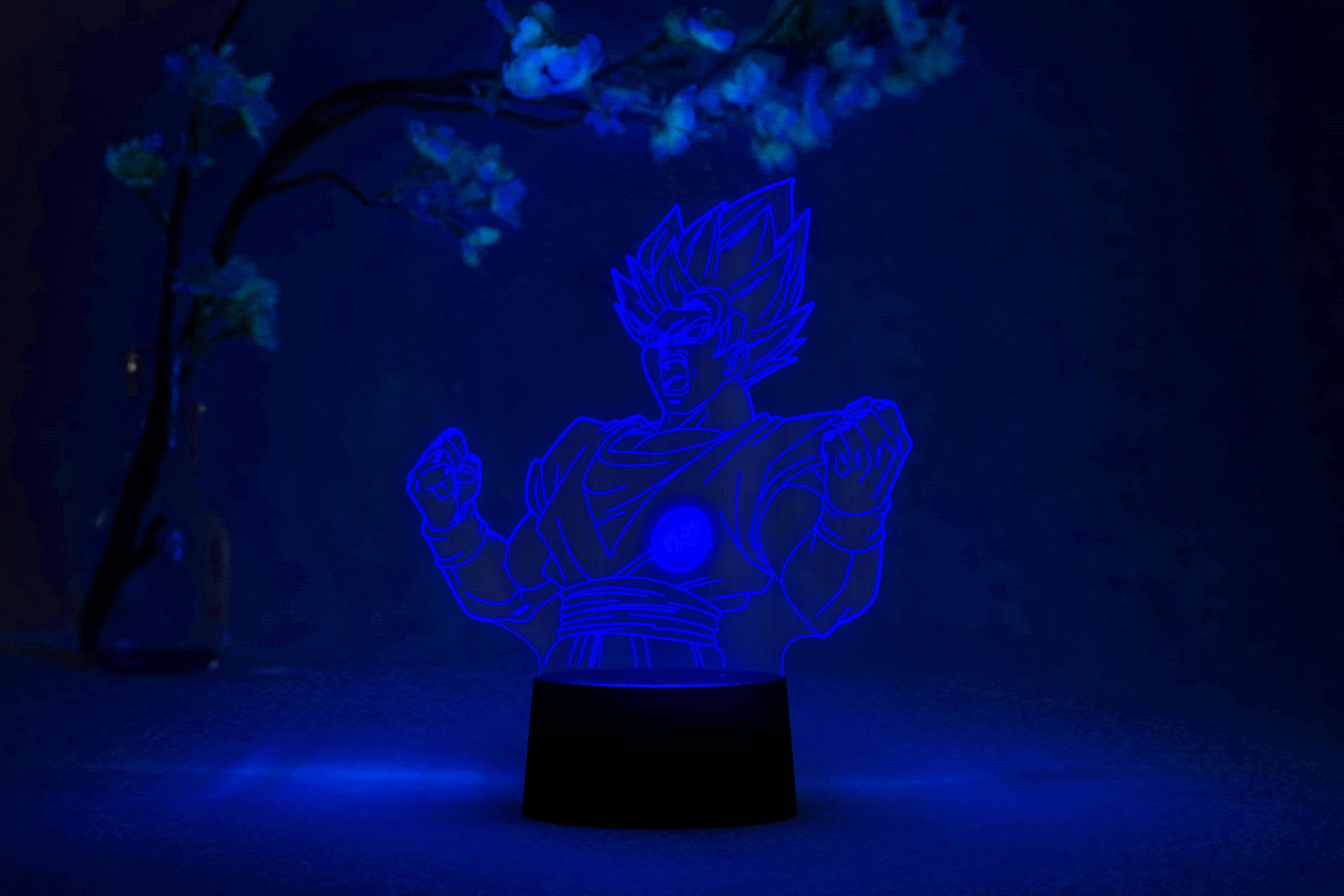 Teknofun Dragon Ball Z Lampe LED Goku Super Saiyan 40 cm