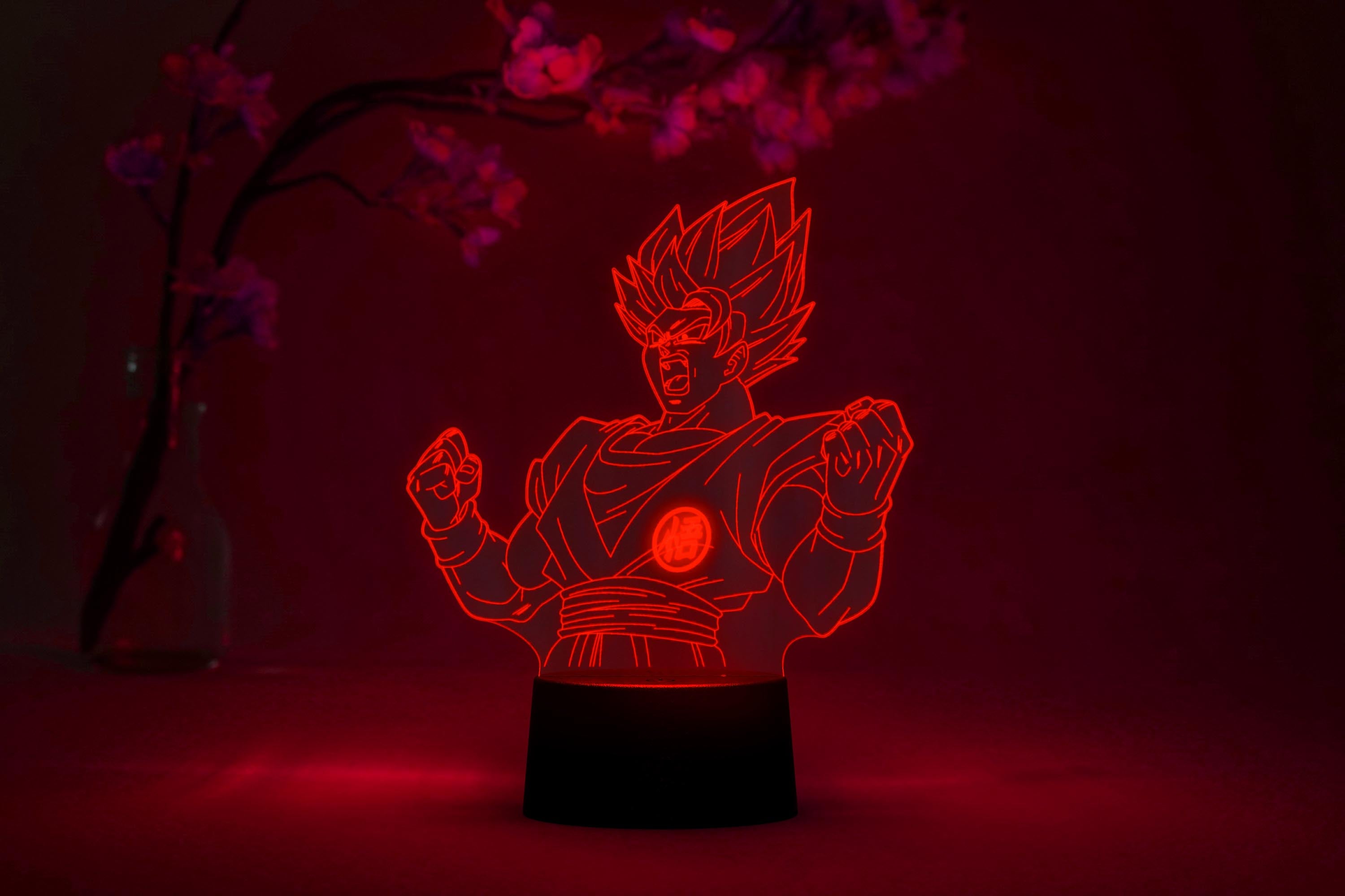 Goku Super Saiyan God Super Saiyan: Kaio-ken Otaku Lamp (Dragon Ball Super)