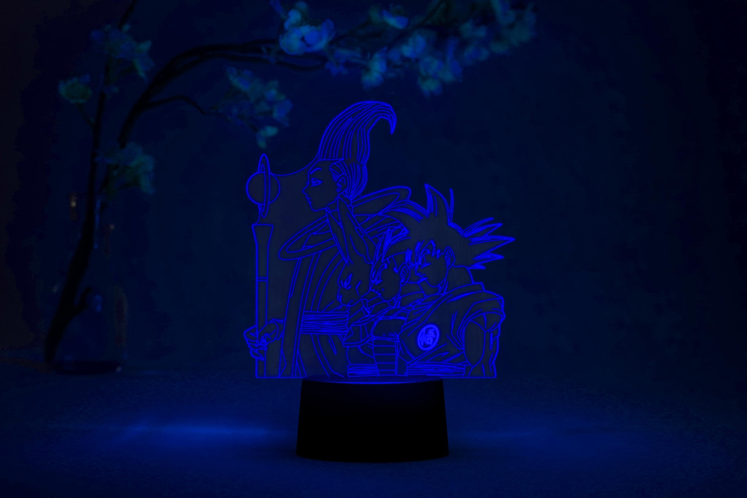 Goku & Vegeta Back to Back LED Night Lamp!